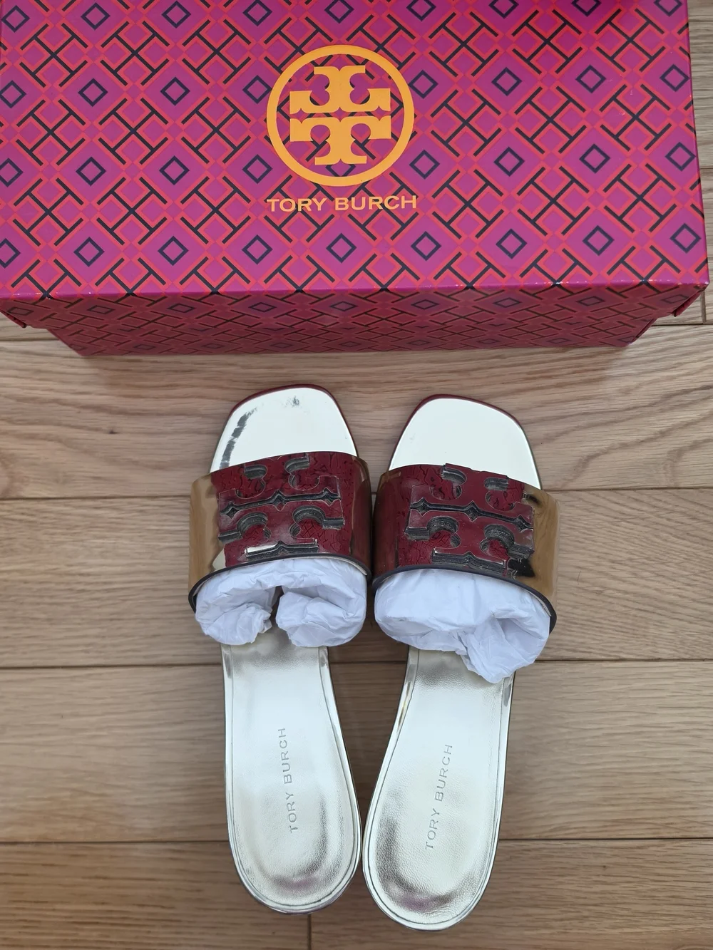Tory Burch INES 55 MM HEELED MULE size 6.5